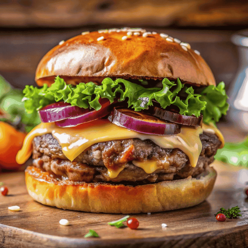 Juicy Cheeseburger – Tender, Savory, and Packed with Flavor